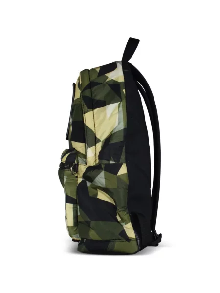 Rucsac Jimmy Choo cu model camuflaj verde