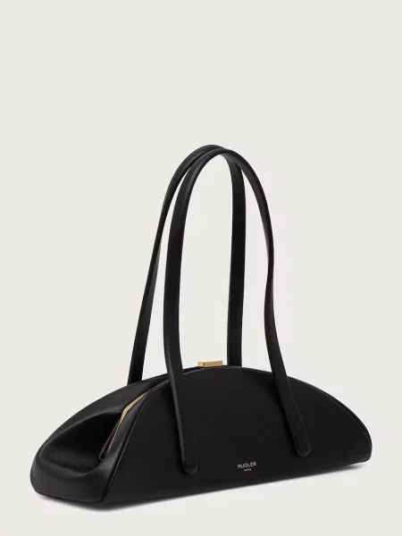 Кожаная сумка Mugler