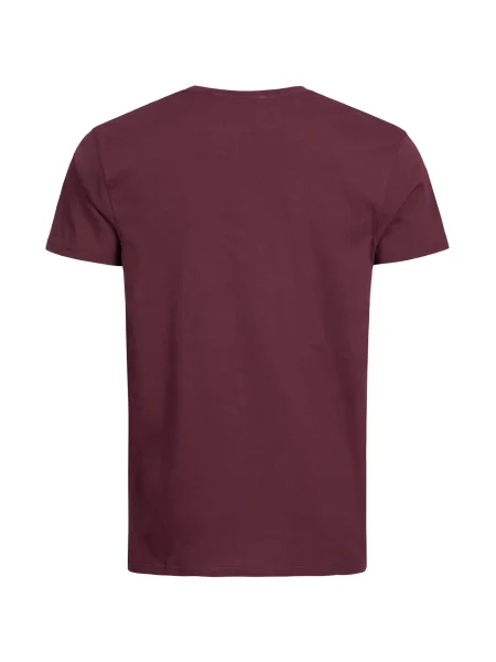 LONSDALE Tricou Langsett / roşu închis albastru
