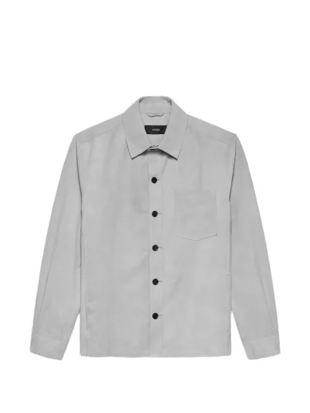 Geacă Arma din piele de căprioară gri