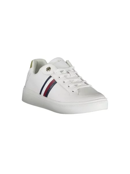 Trampki Tommy Hilfiger skórzane sznurowane białe