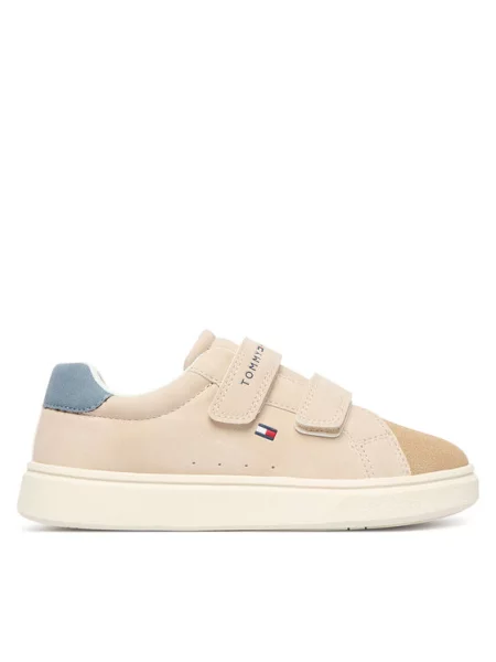 Tommy Hilfiger Sneakers Low Cut Velcro Sneaker S bej