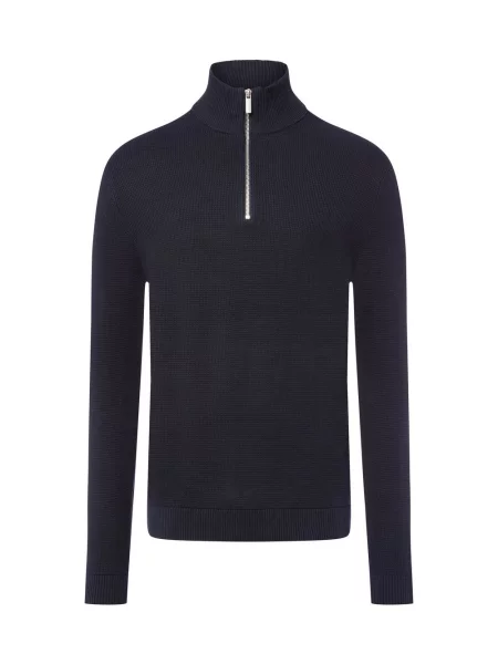 Sweter Selected Homme niebieski