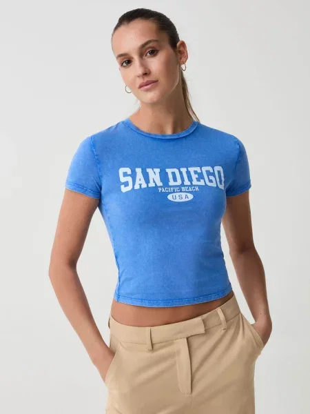 OVS Футболка блакитний