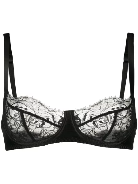 Sutien Fleur Of England din dantelă negru