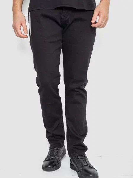 Прямі джинси Ager бавовна/поліестер чорний