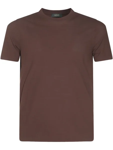 Tricou Zanone maro