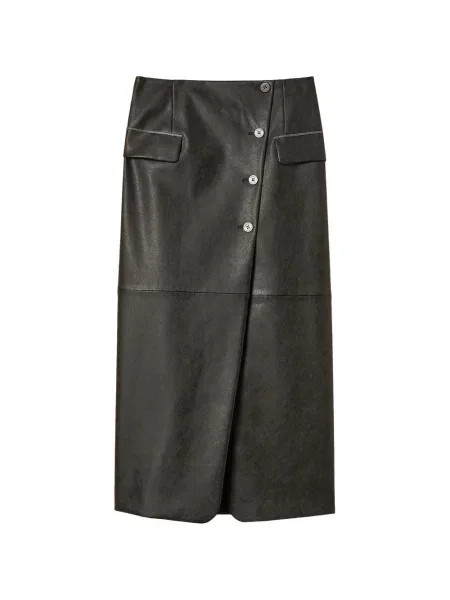 Lung fustă Twinset plic negru