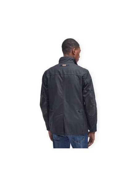 Ceruit geacă Barbour de lână albastru