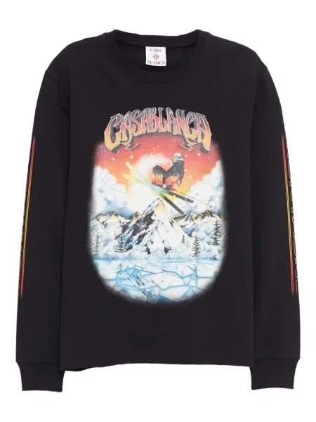 Суитчър Casablanca с принт черно