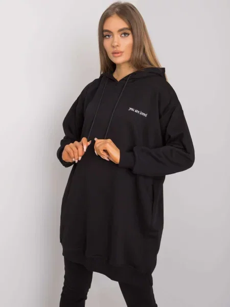 Hanorac Fashionhunters negru