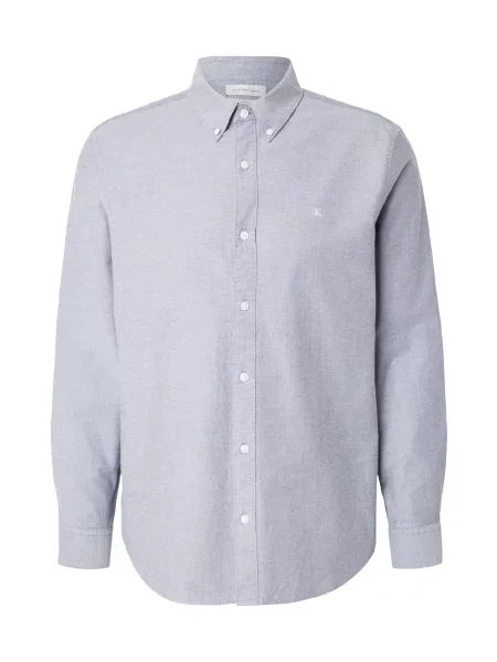 Calvin Klein Jeans Cămașă oxford albastru