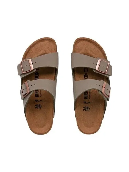 Pantofi Birkenstock din piele gri