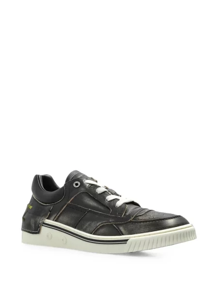 Sneakerși Fendi din piele negru