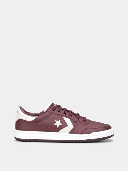 Кожаные кеды Converse черные