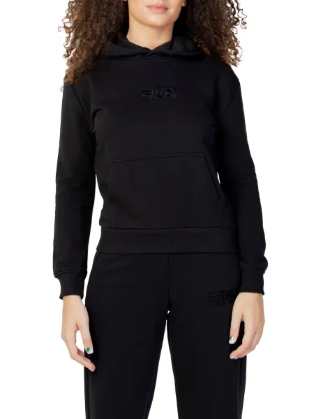 Bluza z kapturem Fila z kapturem czarna