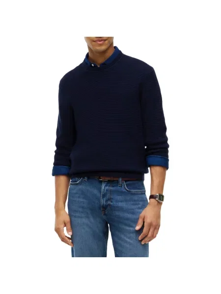 Mikina Tommy Hilfiger modrá