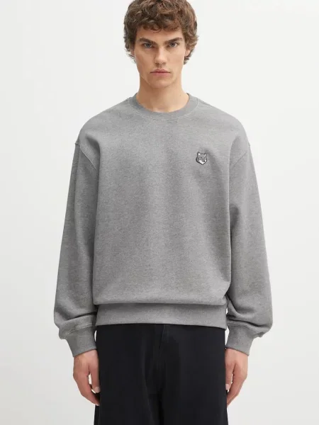 Maison Kitsuné hanorac de Fox Head Comfort melanj gri