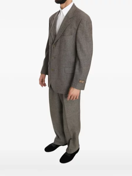 Costum Fendi de lână maro