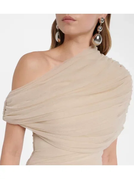 Rochie De La Vali din tul bej