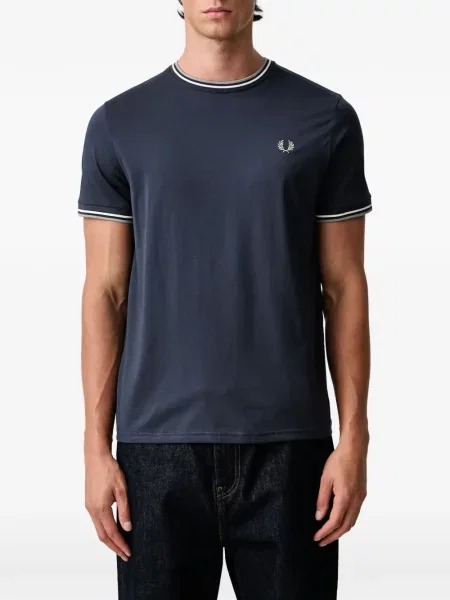 Μπλούζα Fred Perry με κέντημα μπλε