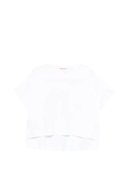 Koszulka Marni z nadrukiem biała