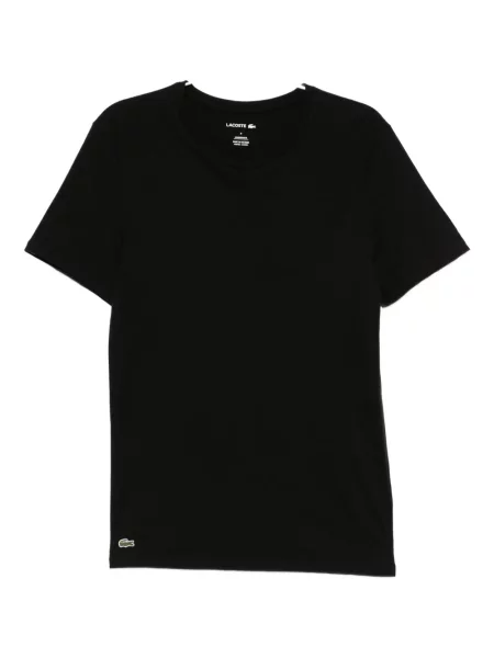 Μπλούζα Lacoste με απλικέ μαύρο