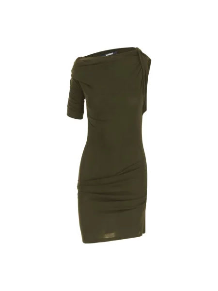 Mała mały sukienka mini Jacquemus garniturowa zielona