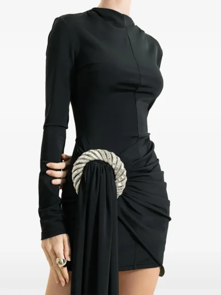 Rochie mini David Koma de costum negru