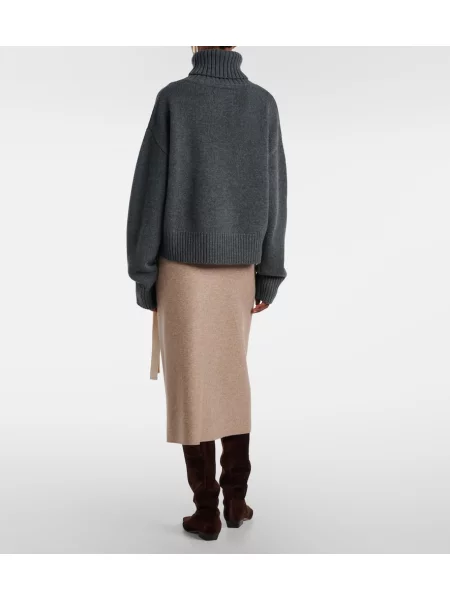 Decupat heláncă Extreme Cashmere din cașmir gri