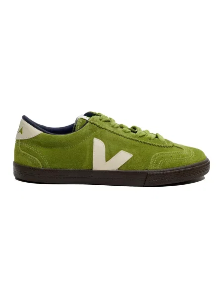 Sneakersy Veja zamszowe zielone