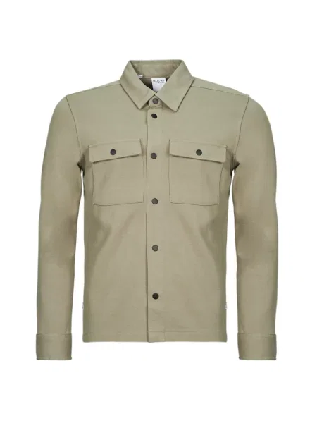 SELECTED HOMME Prehodna jakna kaki zelena