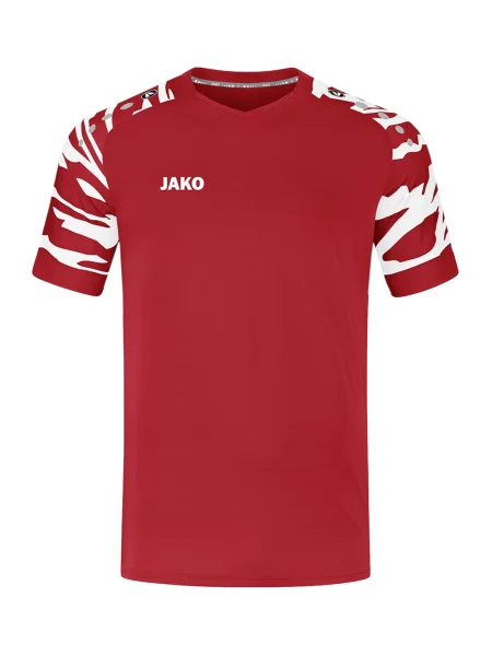 JAKO Tricou funcțional roșu alb