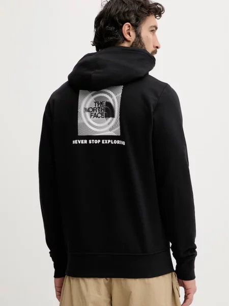 The North Face bluza z kapturem Energy czarna