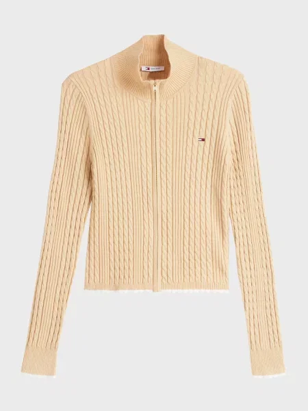 Кардиган Tommy Jeans бежевый