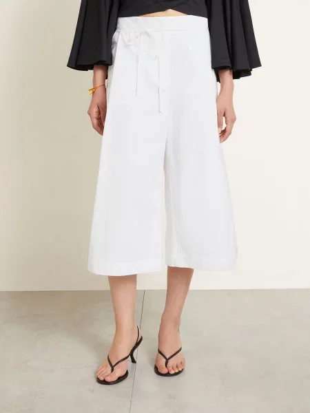 Jacquemus Bermudy Le Šortky Marin bílá