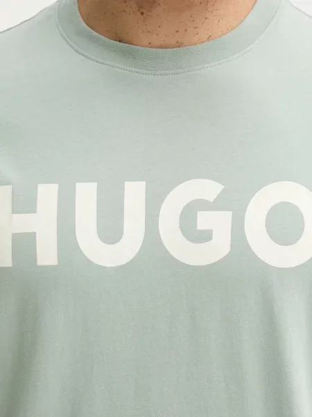Футболка HUGO з принтом зелений