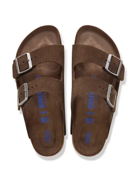 Замшевые шлепанцы Birkenstock