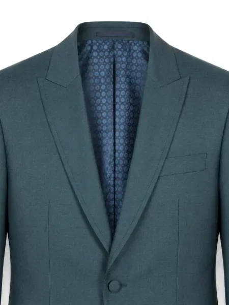 Costum Ramon Sanjurjo cu rever verde