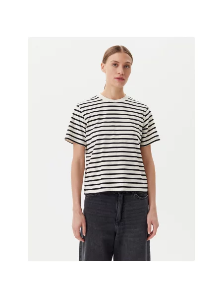 ONLY T-Shirt Livina Regular Fit μπεζ