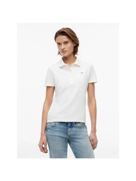 Tricou Tommy Jeans bej