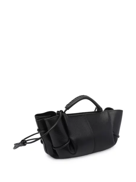 Geantă shopper Hereu din piele negru