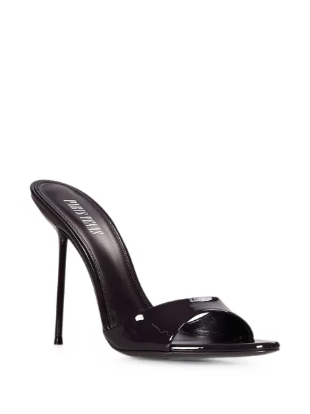 Papuci tip mules Paris Texas violet