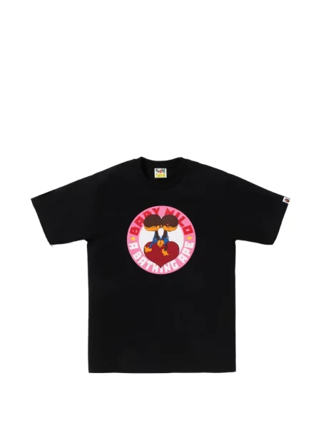 Grafic tricou A Bathing Ape® negru