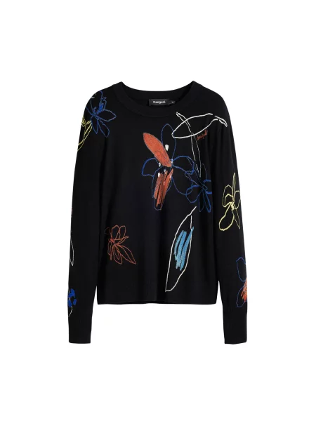 Desigual Pulover Arty negru