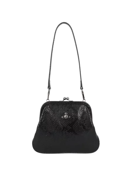 Geantă Vivienne Westwood cu autograf negru