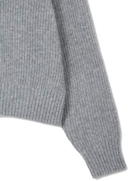 Pulover Studio Tomboy cu decolteu în V gri