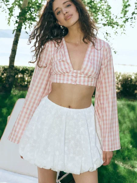 Gepur Спідниця міні Молочний 