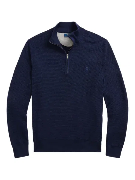 Tricou polo Polo Ralph Lauren cu dungi cu glugă de in albastru