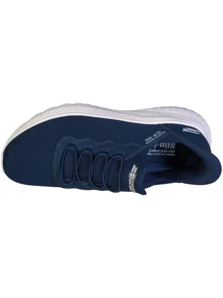 Sneakerși Skechers albastru